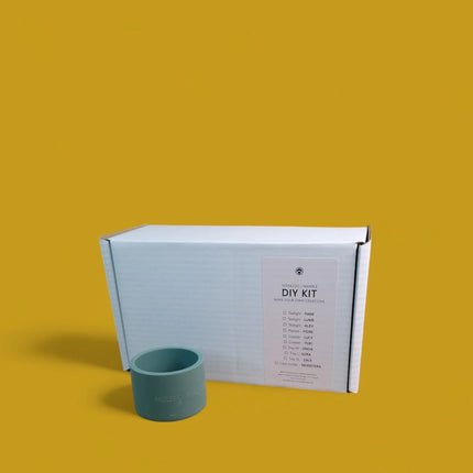 A1 DIY Terrazzo Theelichthouder Kit FIAM Ø 6,5cm - Kaarsenhouder Maken