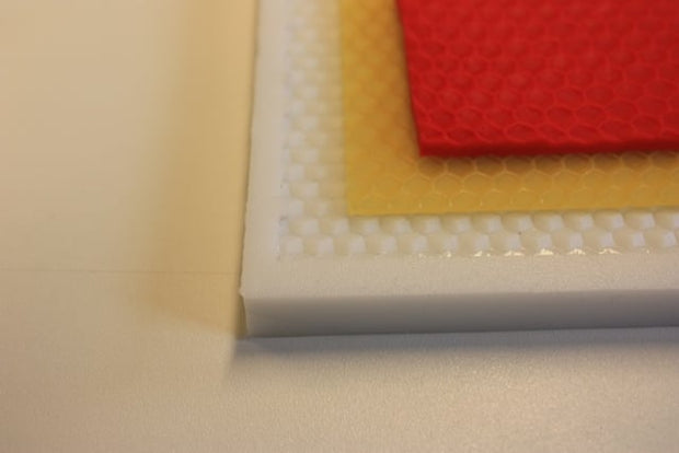 <h4>Eendelige gietmal met Siliconen Culinair, bijenraat</h4>