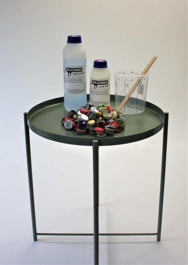 <h4>Een epoxy memory tafel maken</h4>