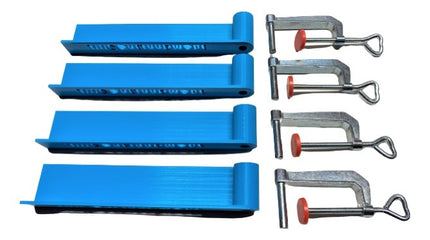 Huismerk - SAM Bekisting  Set voor siliconen mallen - Kunststof 20 x 4 cm.