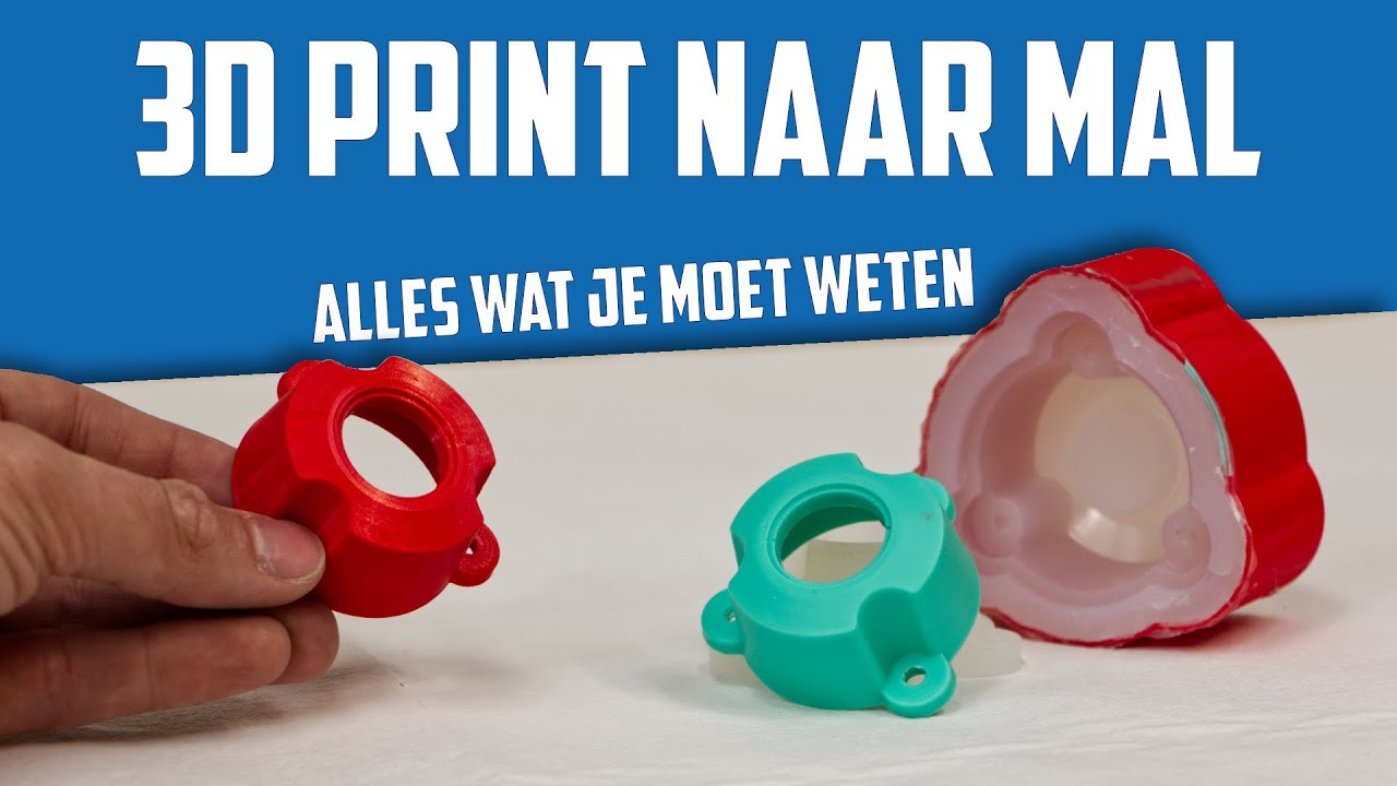 3D print naar mal - Alles wat je moet weten! Video thumbnail