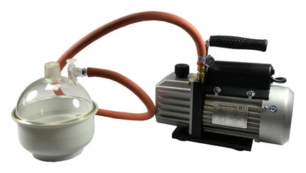 ontluchtingskamer met pomp 9 liter