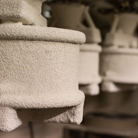 Keramische schaal materialen voor de verloren was methode