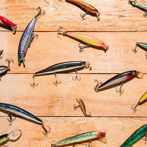 Fishing bait with silicone moulds