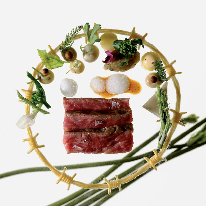 Edible barbed wire