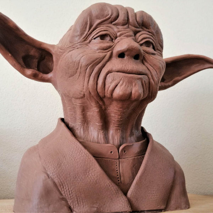 Yoda sculpture