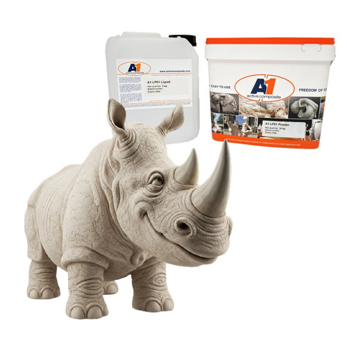 A1 A1 Acrylhars – Milieuvriendelijke 2K Hars voor Sculpturen & Ornamenten