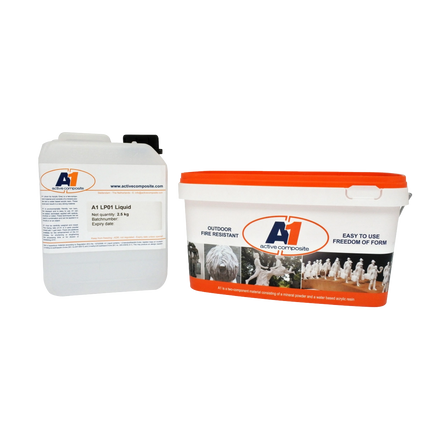 A1 A1 Acrylhars – Milieuvriendelijke 2K Hars voor Sculpturen & Ornamenten