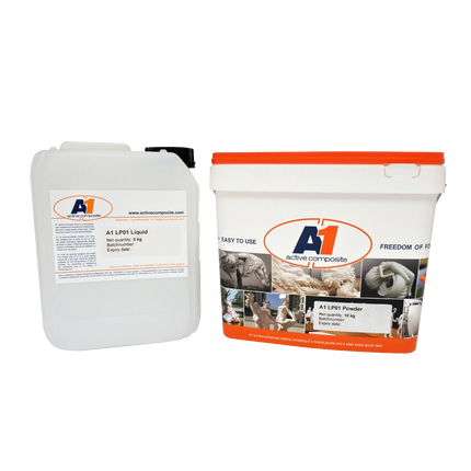 A1 A1 Acrylhars – Milieuvriendelijke 2K Hars voor Sculpturen & Ornamenten