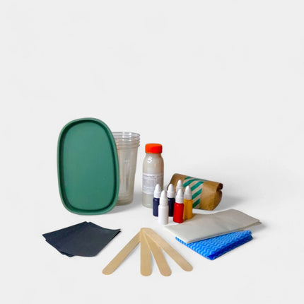 A1 DIY Terrazzo Dienblad Kit L SORA - Zelfmaak Decoratieve Tray