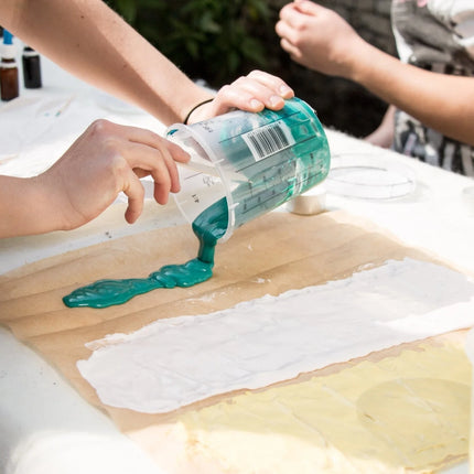 A1 DIY Terrazzo Geurkaars Kit Lavendel - Zelfmaak Geurkaarsen Set