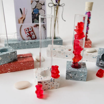 A1 DIY Terrazzo Newborn Geschenkjes Kit - Baby Cadeau Zelfmaken