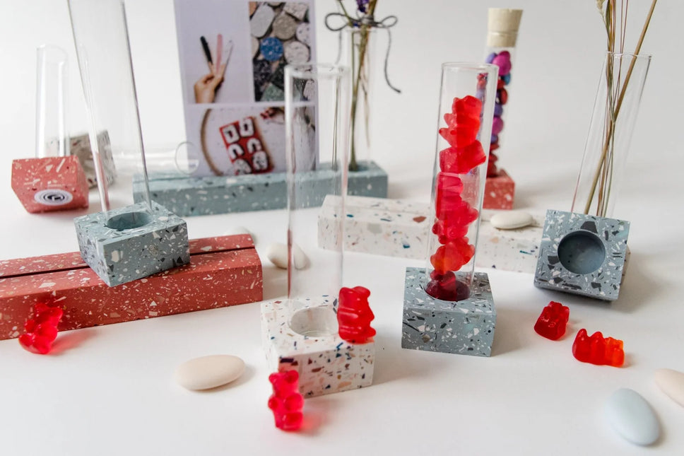 A1 DIY Terrazzo Newborn Geschenkjes Kit - Baby Cadeau Zelfmaken
