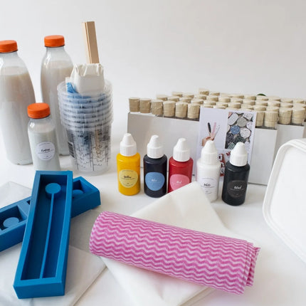 A1 DIY Terrazzo Newborn Geschenkjes Kit - Baby Cadeau Zelfmaken