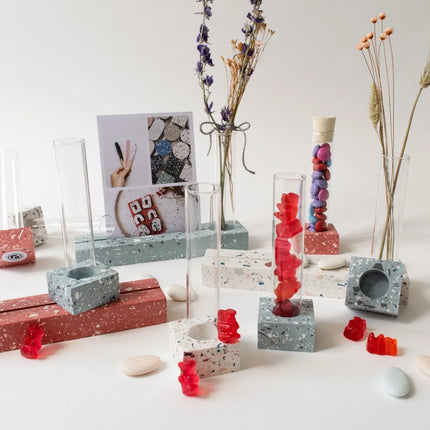A1 DIY Terrazzo Newborn Geschenkjes Kit - Baby Cadeau Zelfmaken