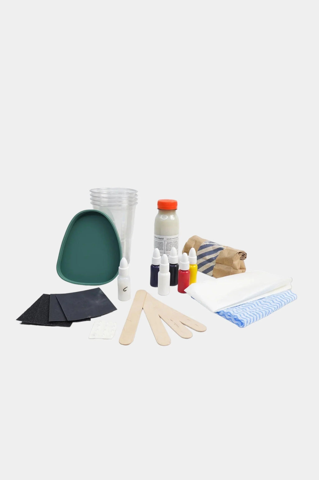 A1 DIY Terrazzo Onderzetters Kit LUCY - Zelfmaak Coasters Set