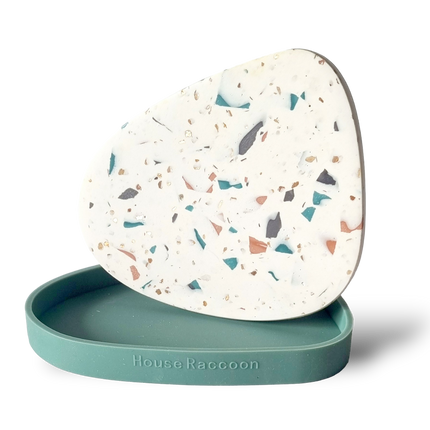 A1 DIY Terrazzo Onderzetters Kit LUCY - Zelfmaak Coasters Set