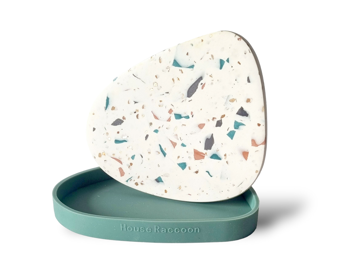 A1 DIY Terrazzo Onderzetters Kit LUCY - Zelfmaak Coasters Set