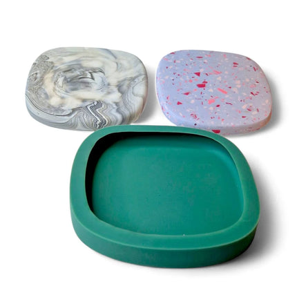 A1 DIY Terrazzo Onderzetters Kit YUKI - Zelfmaak Coasters Set