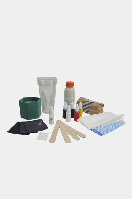 A1 DIY Terrazzo Plantenpot Kit FIORE Ø 5,5cm - Mini Bloempot Maken