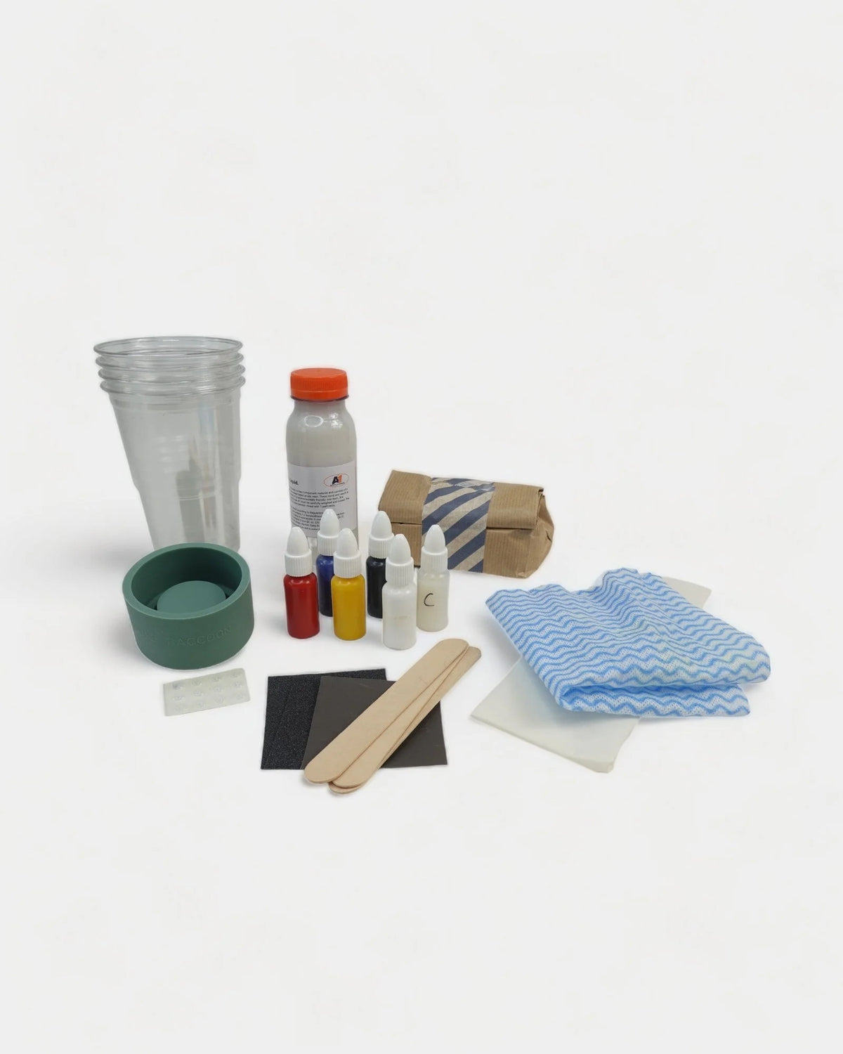 A1 DIY Terrazzo Theelichthouder Kit FIAM Ø 6,5cm - Kaarsenhouder Maken
