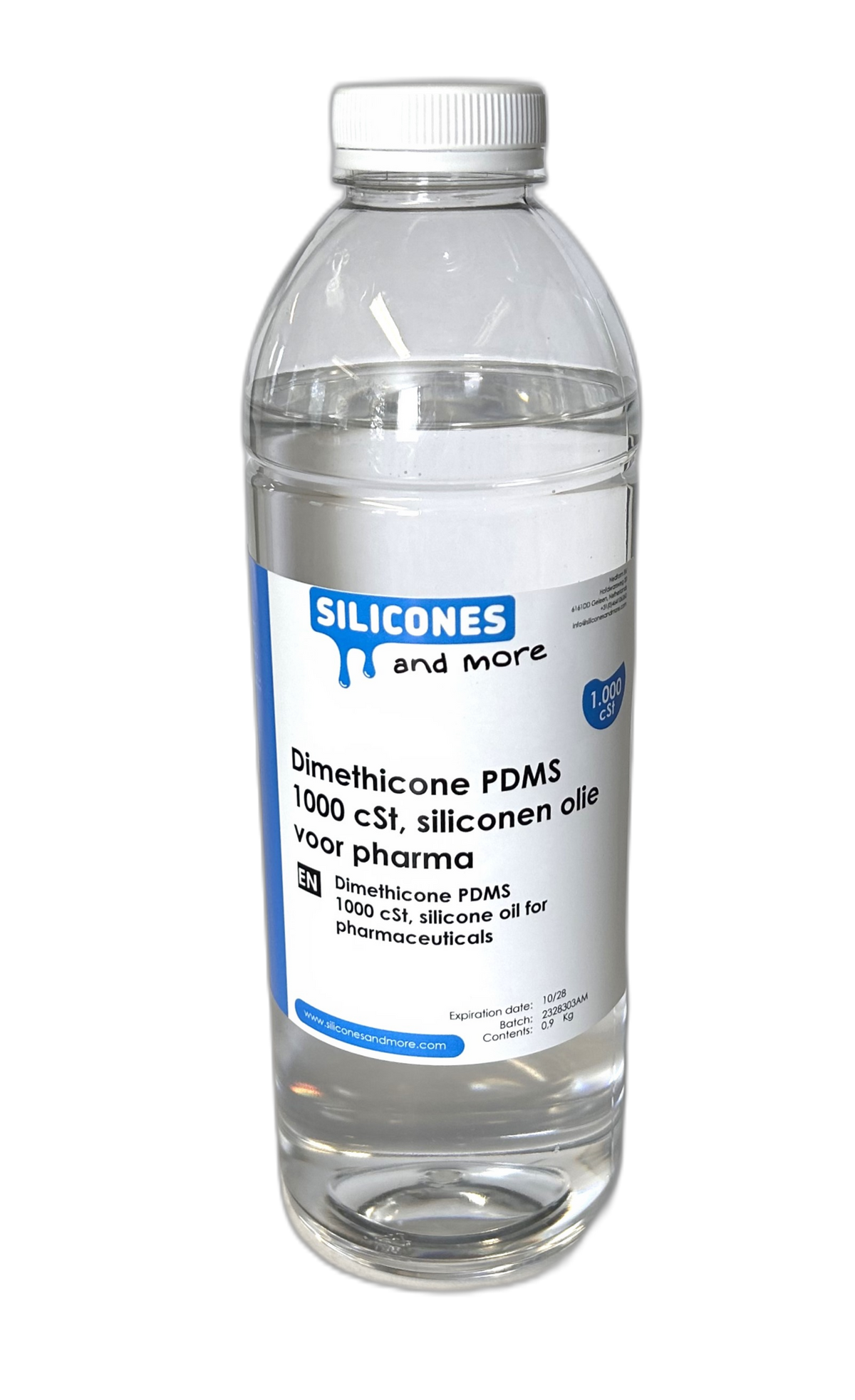 Atoro Dimethicone PDMS 1000 cSt, siliconen olie voor pharma