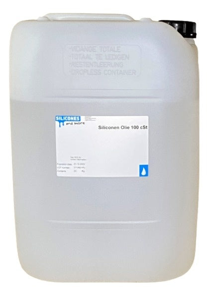 Atoro Siliconen Olie 100 cSt – Polydimethylsiloxane voor Mallen & Industriële Smering