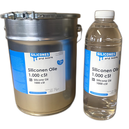 Atoro Siliconen Olie 1000 cSt – Polydimethylsiloxane voor Mallen & Industriële Smering