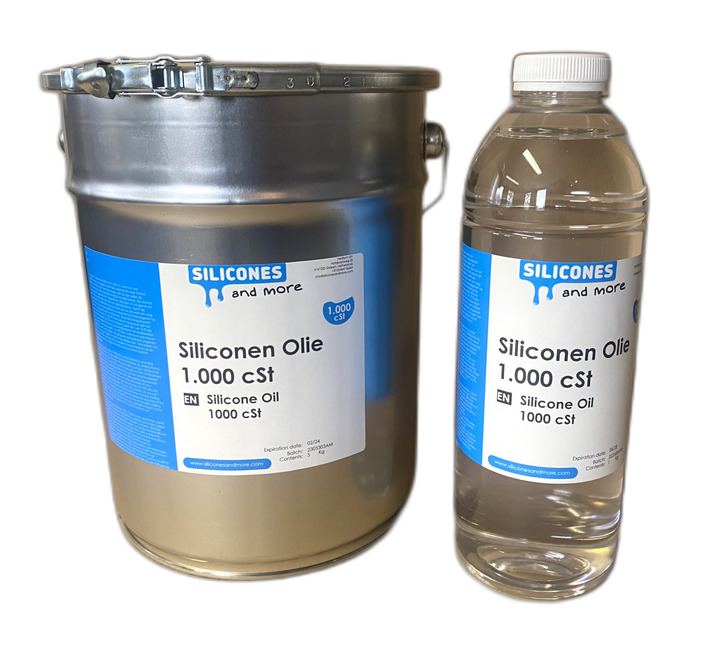 Atoro Siliconen Olie 1000 cSt – Polydimethylsiloxane voor Mallen & Industriële Smering