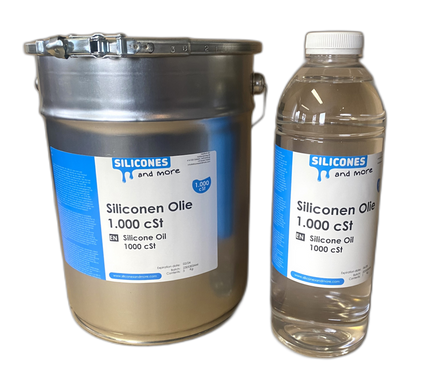 Atoro Siliconen Olie 1000 cSt – Polydimethylsiloxane voor Mallen & Industriële Smering