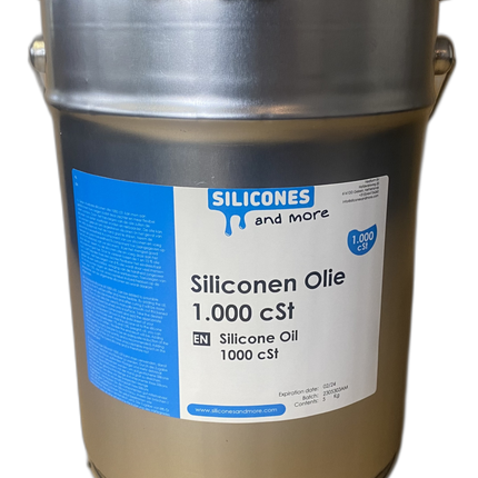 Atoro Siliconen Olie 1000 cSt – Polydimethylsiloxane voor Mallen & Industriële Smering