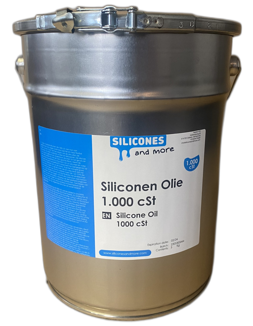 Atoro Siliconen Olie 1000 cSt – Polydimethylsiloxane voor Mallen & Industriële Smering