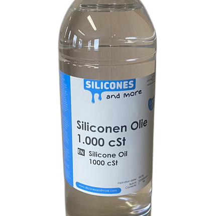 Atoro Siliconen Olie 1000 cSt – Polydimethylsiloxane voor Mallen & Industriële Smering