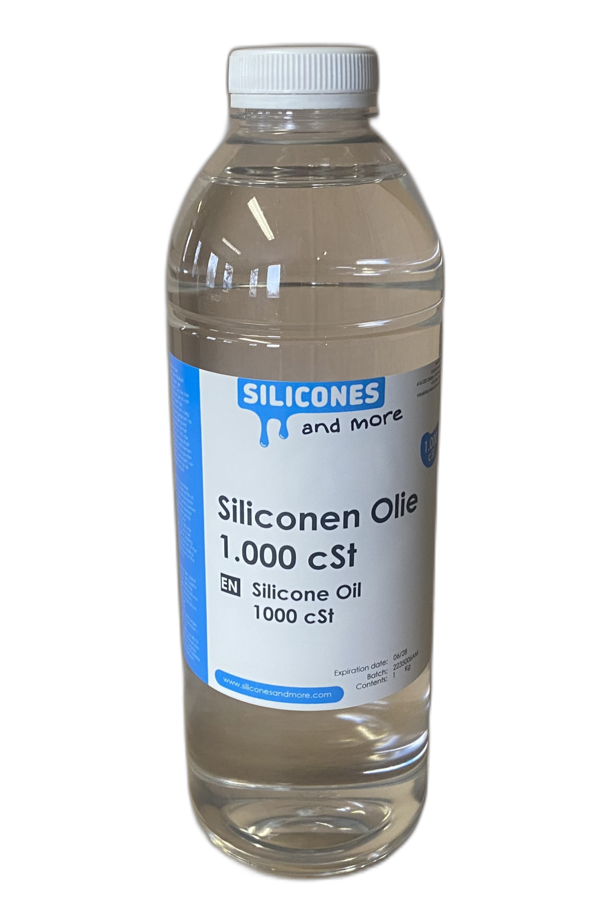Atoro Siliconen Olie 1000 cSt – Polydimethylsiloxane voor Mallen & Industriële Smering