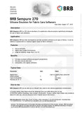 BRB International BRB Sempure 270 - Silicone Emulsie voor Textielzorg