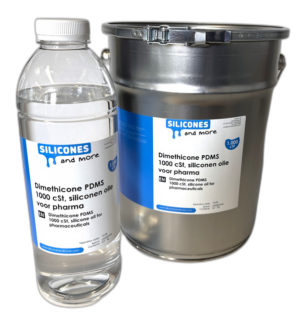 BRB International BV Dimethicone PDMS 1000 cSt, siliconen olie voor pharma