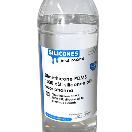 BRB International BV Dimethicone PDMS 1000 cSt, siliconen olie voor pharma