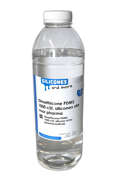 BRB International BV Dimethicone PDMS 1000 cSt, siliconen olie voor pharma