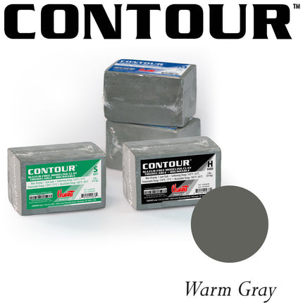 Chavant Chavant Contour S® – Zwavelvrije Boetseerklei voor Beeldhouwen & Siliconen Mouldmaking