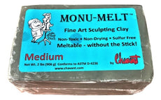 Chavant Monu-Melt Block Medium (dark green)