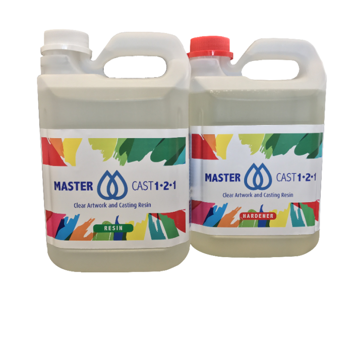 Eli-Chem Resins UK LTD MasterCast 1-2-1 Heldere Epoxy Hars coaten en resin art