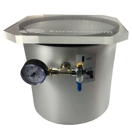 Eurovacuum Vacuümpomp  EVD-VE280, inclusief vacuümkamer 70 liter