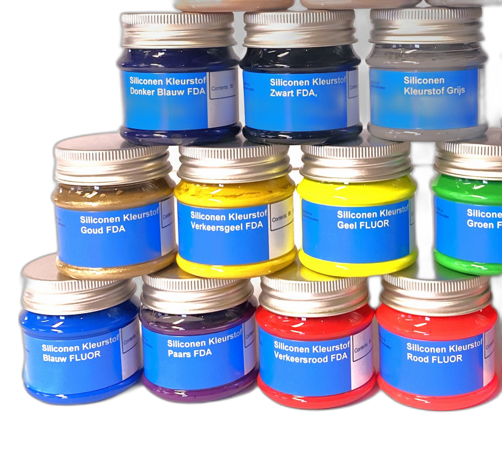 Holland Colours Siliconen Kleurstof – Vloeibaar Silicone Pigment voor Alle Siliconen & Mallen