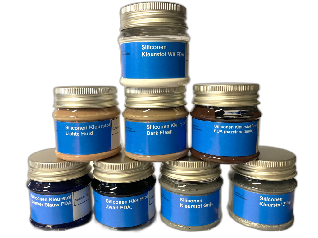 Holland Colours Siliconen Kleurstof – Vloeibaar Silicone Pigment voor Alle Siliconen & Mallen