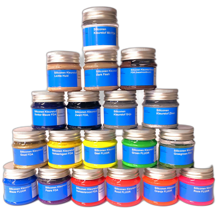 Holland Colours Siliconen Kleurstof – Vloeibaar Silicone Pigment voor Alle Siliconen & Mallen