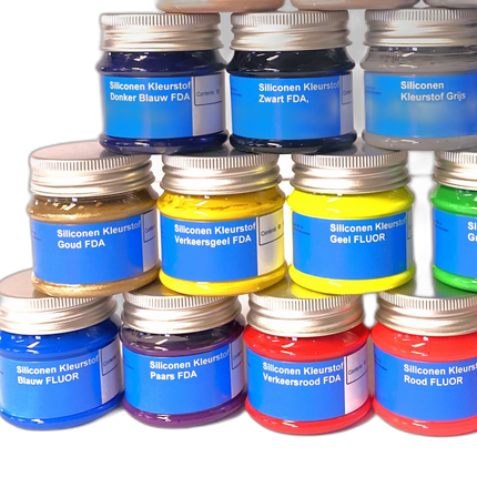 Holland Colours Siliconen Kleurstof – Vloeibaar Silicone Pigment voor Alle Siliconen & Mallen
