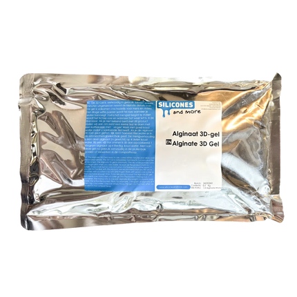 Huismerk - SAM Alginaat 3D-Gel – Snel Uithardend Afdrukmateriaal voor Bodycasting & Gezichtsmaskers