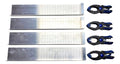 Huismerk - SAM Bekisting  Set voor siliconen mallen - Aluminium 24 x 4 cm.