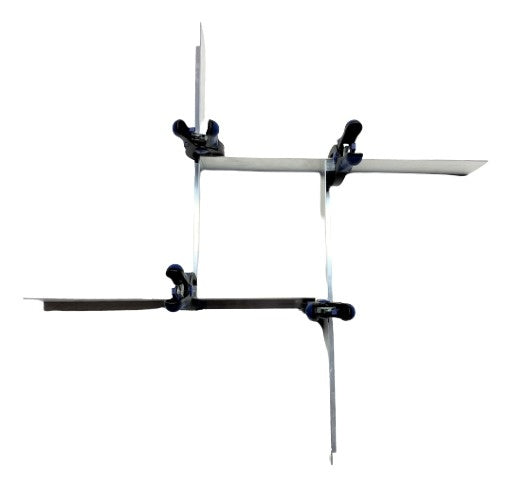 Huismerk - SAM Bekisting  Set voor siliconen mallen - Aluminium 49 x 4 cm.