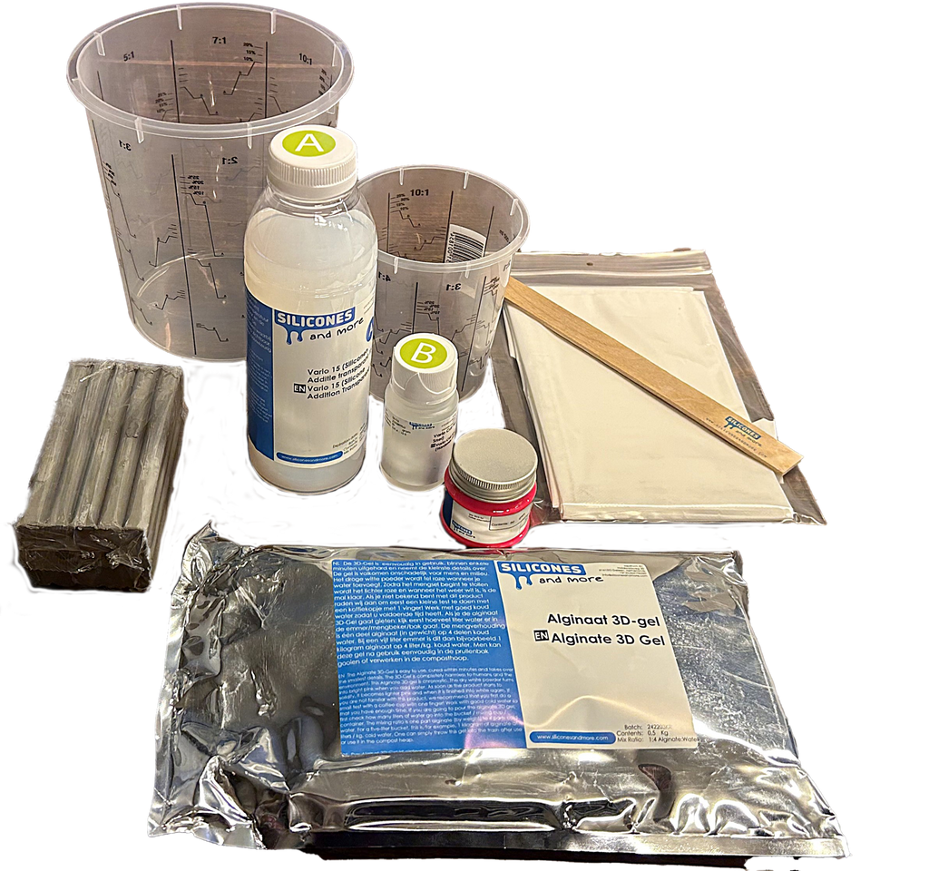 Huismerk - SAM Create Your Own Dildo Set – DIY Siliconen Kit voor Gepersonaliseerde Speeltjes & Creatieve Projecten